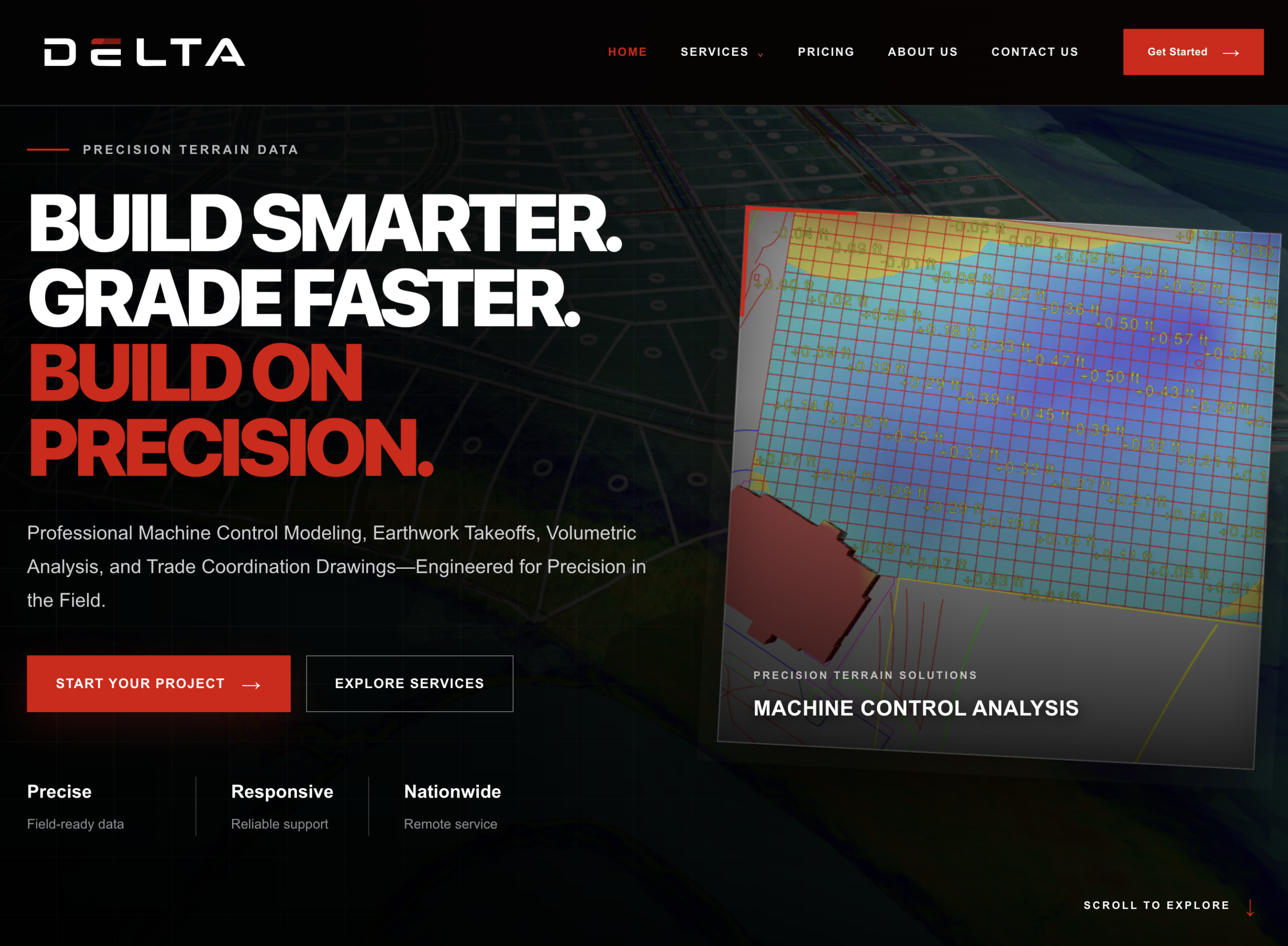 Website design and development portfolio preview by On The Cloud Media